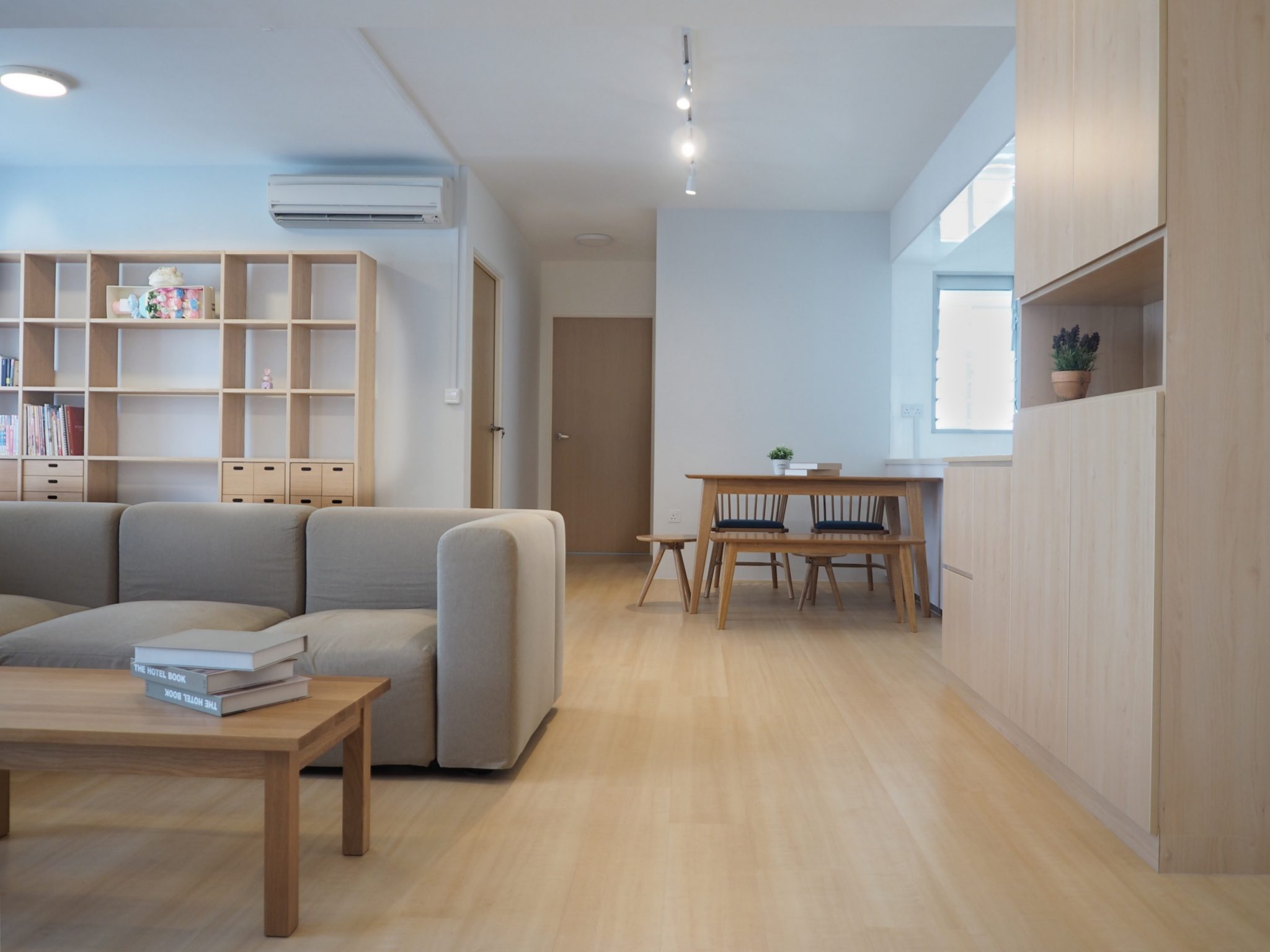 Minimalist living space?>