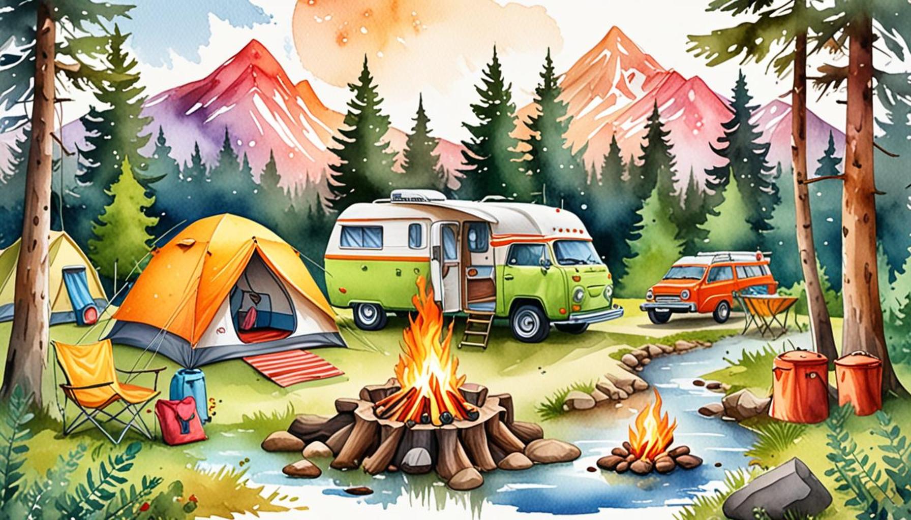 Camping and Glamping: Itineraries for Comfortable Outdoor Experiences