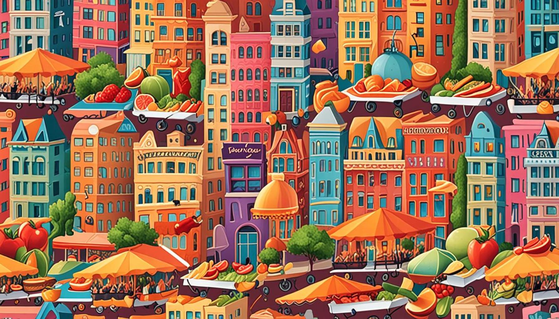 Flavors of the Great Cities: A Culinary Guide to New York and San Francisco