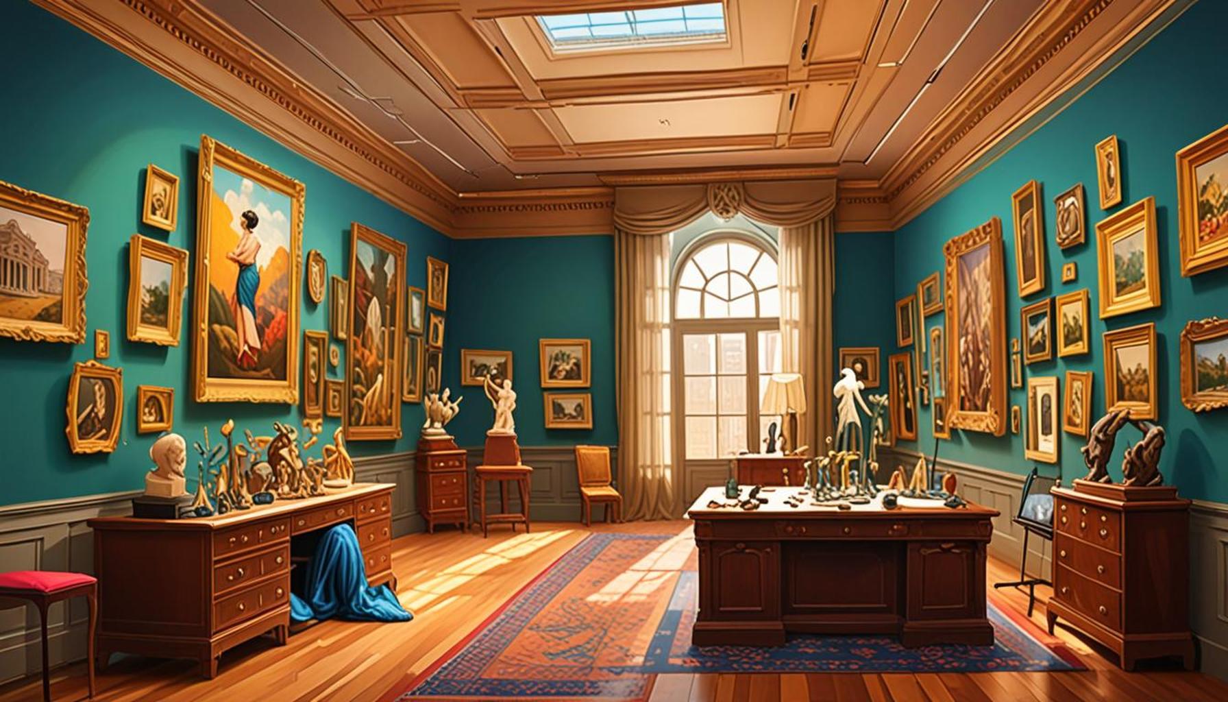 Cultural Treasures: Art and History Itineraries in Museums and Galleries of the USA