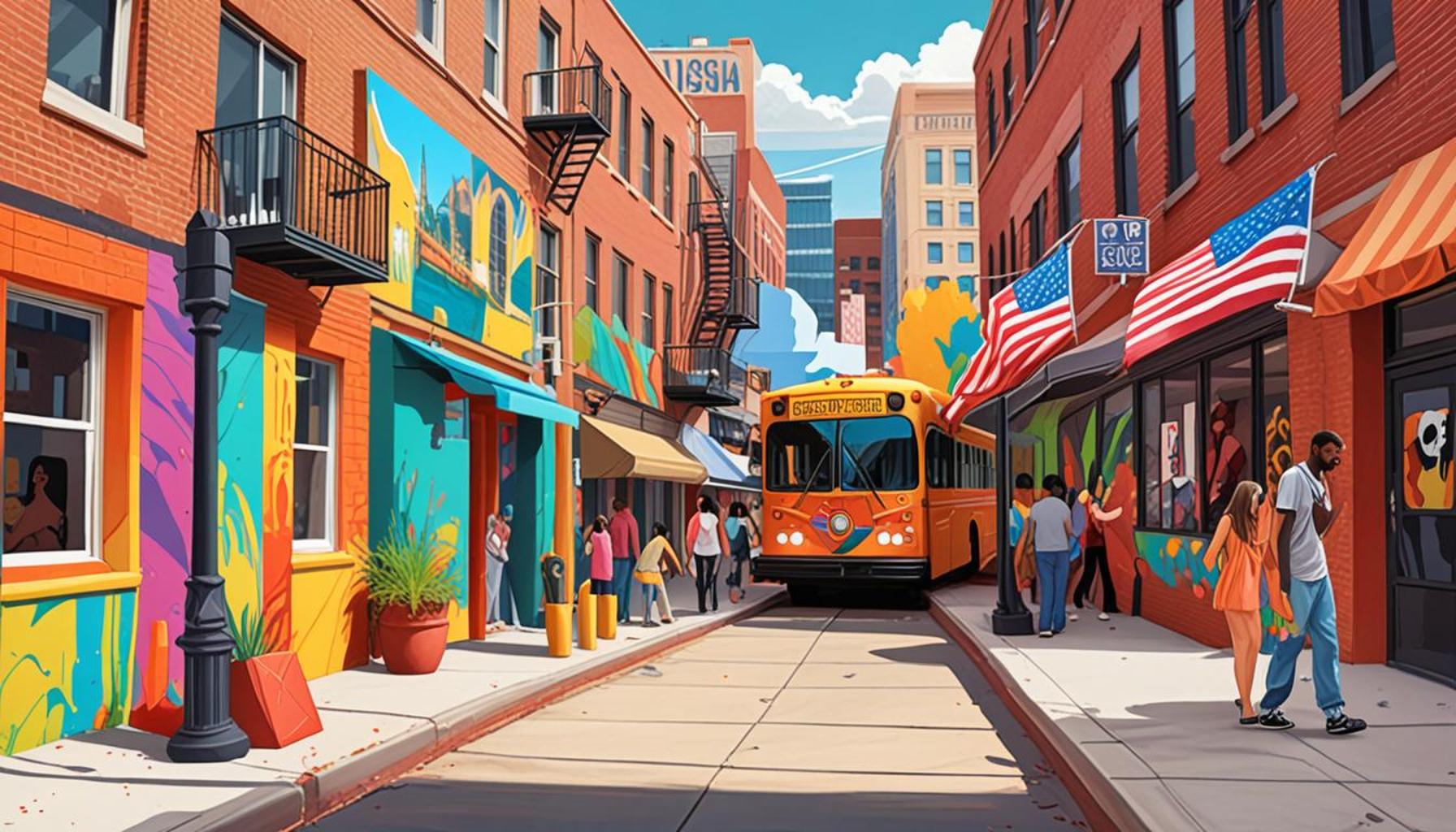 Cultural Adventures: Public and Interactive Art Experiences in Urban Spaces of the USA