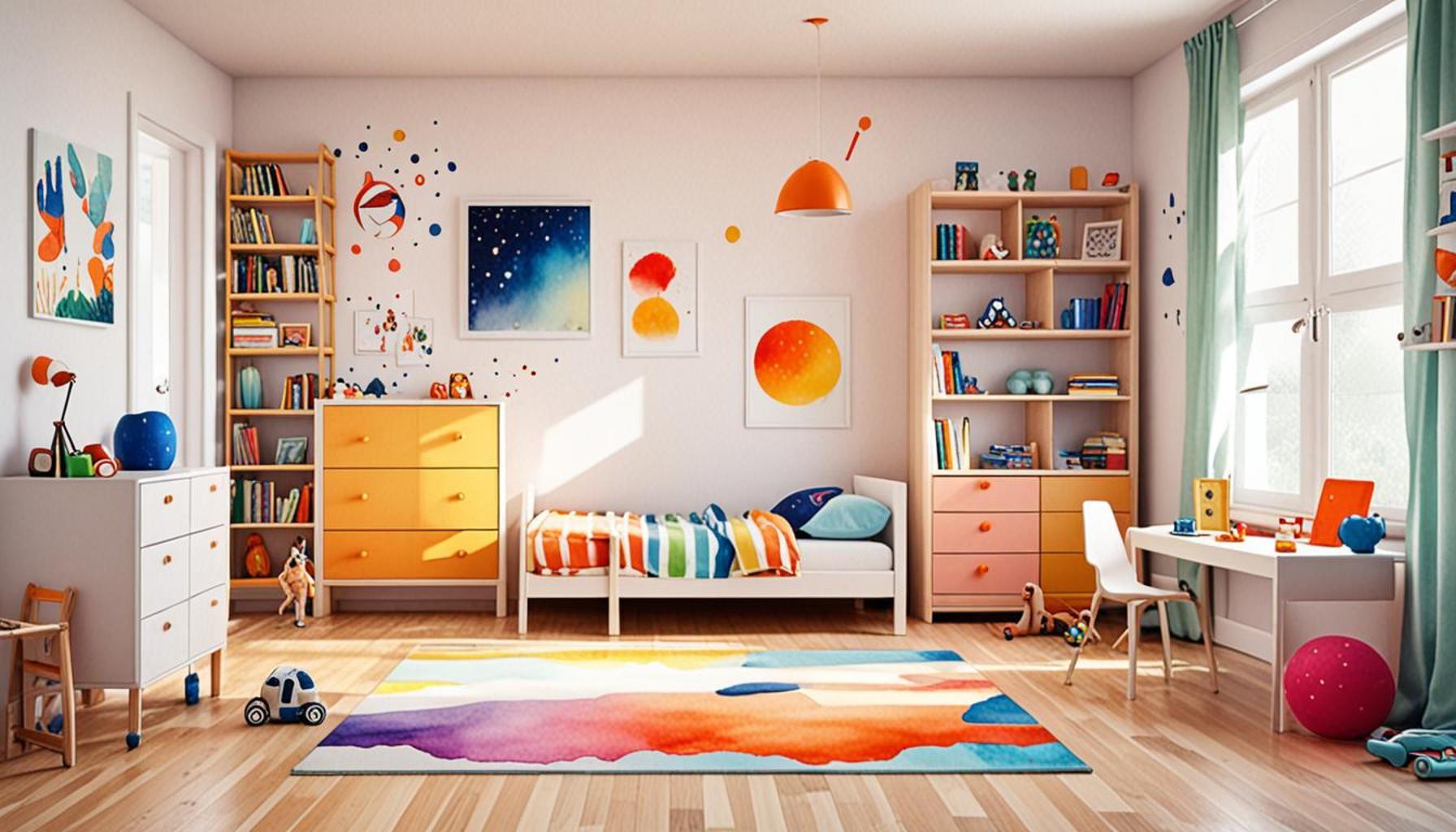Incorporating Minimalist Principles into Kids’ Rooms: Space Optimization for Play and Learning