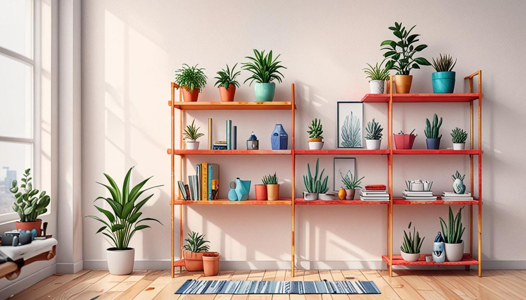 Vertical Living: Utilizing Wall Space for Enhanced Organization in Minimalist Environments